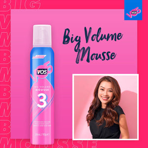 VO5 Big Volume Mousse For Plumped up Volume & Hold 200ml Pack of 4
