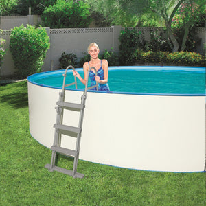 Bestway Flowclear 42"/1.07m Easy to Assemble Above Ground Swimming Pool Ladder