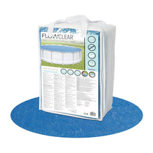 Load image into Gallery viewer, Flowclear Solar Pool Cover for Power Steel &amp; Steel Pro Pools- 16-18 Feet, Blue