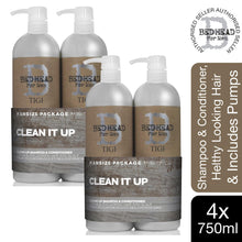 Load image into Gallery viewer, Tigi Bed Head Shampoo and Conditioner Sets + 2 pumps
