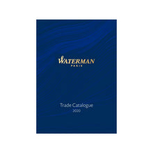 Load image into Gallery viewer, Waterman Expert Ballpoint Pen Gloss Black 23K Gold Trim Medium Tip Blue Ink
