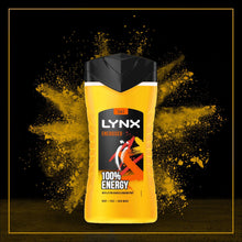 Load image into Gallery viewer, 3pk of 250ml Lynx 12hrs Refreshing Fragrance Shower Gel with 100% Moisturisers