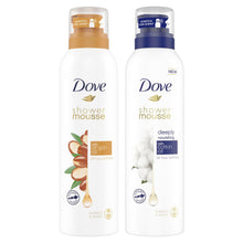 Load image into Gallery viewer, Dove Deeply Nourishing, Argan Oil Shower &amp; Shave Mousse 200ml, 3pk or 6pk