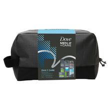 Load image into Gallery viewer, Dove Men Daily Care Body &amp; Bath Essentials 4pcs Gift Set For Men with Wash Bag