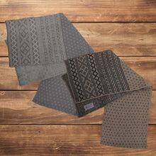 Load image into Gallery viewer, Ladies Knitted Fairisle Pattern Winter Scarf or hat Assorted