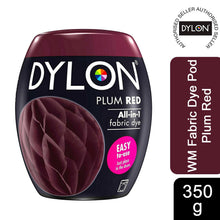 Load image into Gallery viewer, DYLON Washing Machine Fabric Dye Pod, Plum Red, 1pk of 350g