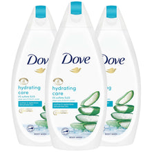 Load image into Gallery viewer, Dove Hydrating Care, Purifying Detox &amp; Renewing Glow Body Wash 450ml, 3pk or 6pk