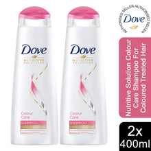 Load image into Gallery viewer, 2pk of 400ml Dove NutritiveSolutions Colour Care Shampoo For Colour-Treated Hair