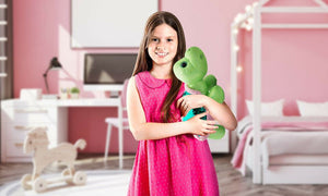 Doodle 13" Magic Sequin Plush Turtle, Assorted Colours