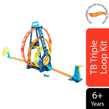 Load image into Gallery viewer, Hot Wheels Track Builder Unlimited Triple Loop Kit