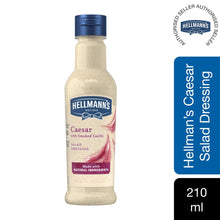 Load image into Gallery viewer, Hellmann&#39;s Caser Smoked Garlic, Honey Mustard &amp; Fat-Free Salad Dressing, 210ml