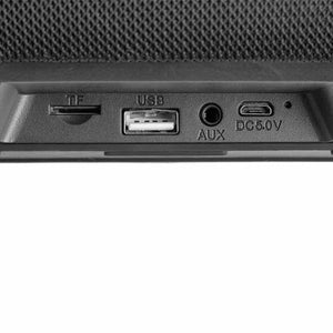 Aquarius Wireless Bluetooth Connectivity Loud Volume Speaker, Black