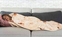 Load image into Gallery viewer, Haven Soft Baby Round Flour Burritos Tortilla Flannel Blanket