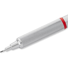 Load image into Gallery viewer, Rotring Mechanical Pencil Rapid PRO Metallic Silver Chrome 0.7 mm