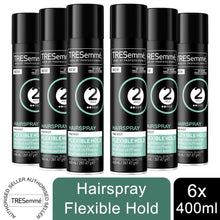 Load image into Gallery viewer, 6 Pack of 400ml Each Tresemme Professionals 24 H Frizz Control Hairspray