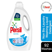 Load image into Gallery viewer, Persil Non Bio Liquid Detergent Gentle Next to Sensitive Skin 2.484L, 92 Washes