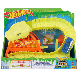 Hot Wheels Toxic Viper Bridge Attack Playset