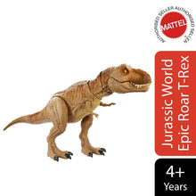 Load image into Gallery viewer, Jurassic World Epic Roarin' Tyrannosaurus Rex for Ages 4+