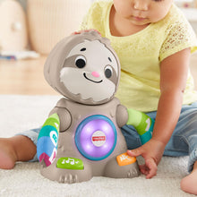 Load image into Gallery viewer, Fisher-Price Linkimals Smooth Moves Sloth with Musical Moose Baby Toy