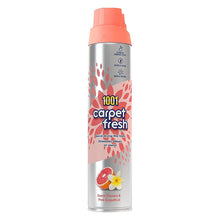 Load image into Gallery viewer, 1001 Carpet Fresh 300ml Cans x6, Pink Grapefruit For Carpets, Rugs &amp; Upholstery