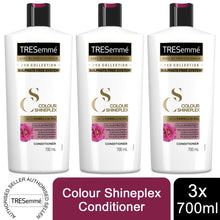 Load image into Gallery viewer, 3x of 700ml TRESemme Pro Collection Colour Shineplex Sulphate Free Conditioner