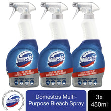 Load image into Gallery viewer, Domestos Multi-Purpose Cleaner Spray Kills 99.99% Bacteria &amp; Virus, 450 ml