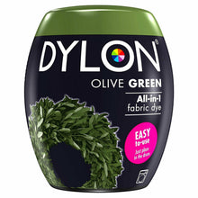 Load image into Gallery viewer, DYLON Washing Machine Fabric Dye Pod, Olive Green, 2 Packs of 350g