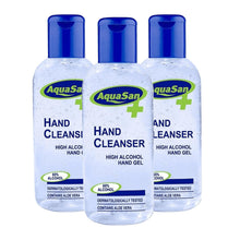 Load image into Gallery viewer, Malibu Aquasan Anti-Bacterial Hand Cleanser &amp; Sanitizer, 3 Pack, 100 ml