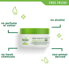 Load image into Gallery viewer, 6 x 50ml Simple Kind to Skin Vital Vitamin Night Cream for Sensitive Skin