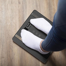Load image into Gallery viewer, Aquarius 7 in 1 Digital Bathroom Weighing Scales Space Grey