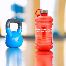 Load image into Gallery viewer, Zodiak Fitness 2.2L BPA Free Sport Water Bottle - Red