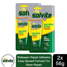 Load image into Gallery viewer, Solvite Wallpaper Repair Adhesive Easy-Spread Formula for Seam Repair 2x56g