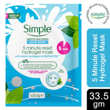 Load image into Gallery viewer, Simple Water Boost Bundle of Hydrating Sheet Mask, Micellar Water &amp; Night Cream