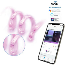 Load image into Gallery viewer, 4lite WiFi &amp; Bluetooth LEDLight Extension Kit or Colour Changing Strip Light, 2m