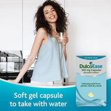 Load image into Gallery viewer, Dulcoease Sodium Softening Relief From Painful Hard Dry Stools 100mg,60Capsules