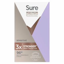 Load image into Gallery viewer, 6x 45ml Sure Women 96 H Anti-Perspirant Deodrant Cream For Maximum Protection