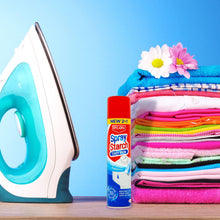 Load image into Gallery viewer, Dylon 2 in 1 Easy Iron Spray Starch, Fresh Cotton Fragrance, 300ml