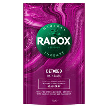 Load image into Gallery viewer, 4x of900g Radox Mineral Therapy Muscle Relax, Restore, Detox, or Calm Bath Salts