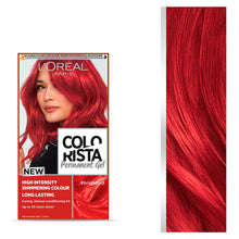 Load image into Gallery viewer, L'Oreal Paris Colorista Hair Colour 8.26 Bright Red Permanent Gel Hair Dye