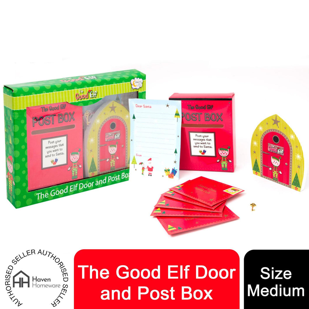 The Good Elf Door Magic Key and Santa's Post Box