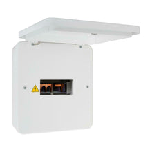 Load image into Gallery viewer, Schneider Electric Easy9+ EZ9E4MCU Consumer Unit 4 Way Surface Mount Metal