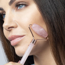 Load image into Gallery viewer, Rose Quartz Facial Roller