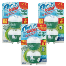 Load image into Gallery viewer, Croc Odor Twin Fridge Freshener Deodoriser Neutralise Odour Eliminator, 33g