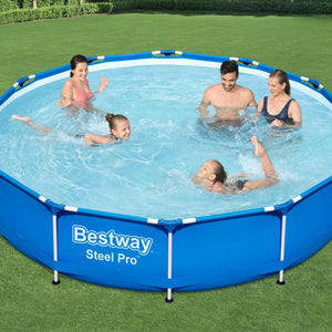 Bestway Steel Pro 12' x 30"/3.66m x 76cm Frame Swimming Pool Set