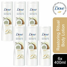 Load image into Gallery viewer, 3x400ml or 6x400ml Dove Nourishment Body Lotion For All Skin Types
