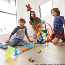 Load image into Gallery viewer, Hot Wheels Track Builder Unlimited Triple Loop Kit