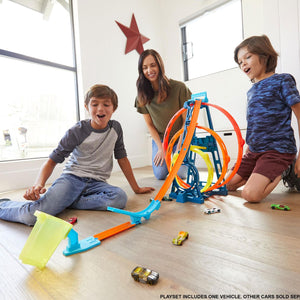 Hot Wheels Track Builder Unlimited Triple Loop Kit