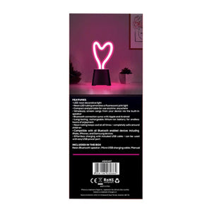Aquarius NEON Bluetooth speaker with Vivid LED Lights