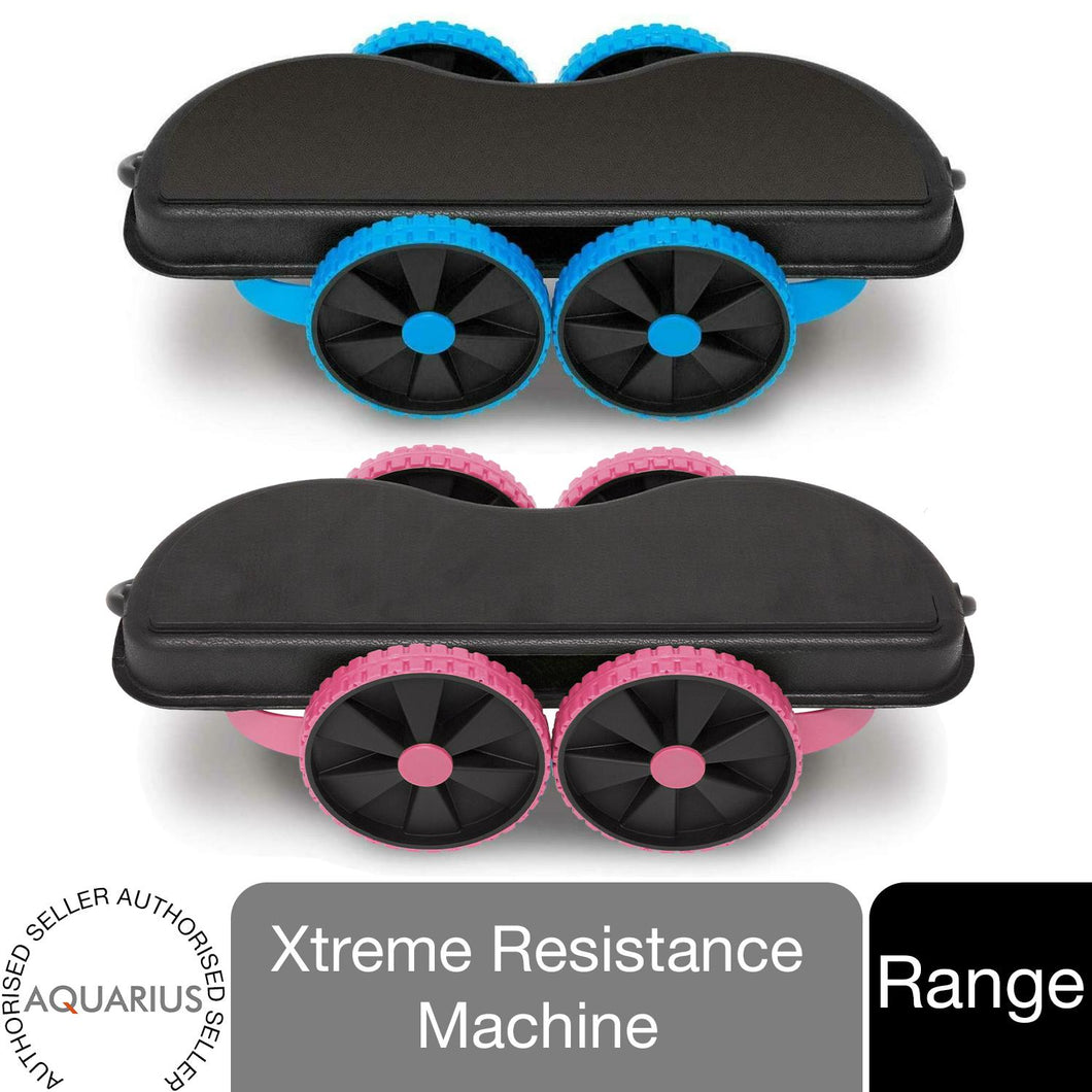 AQUARIUS Xtreme Resistance Full-Body Power Workout Machine - Blue or Pink