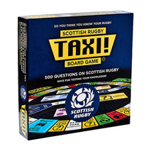 Load image into Gallery viewer, Taxi! Board Game Full of Fun &amp; Knowledge, Rugby, Football Teams &amp; City Editions
